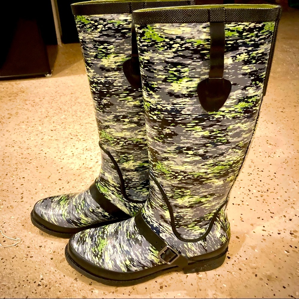 L.L. Bean Camo Wellies, never worn outside
